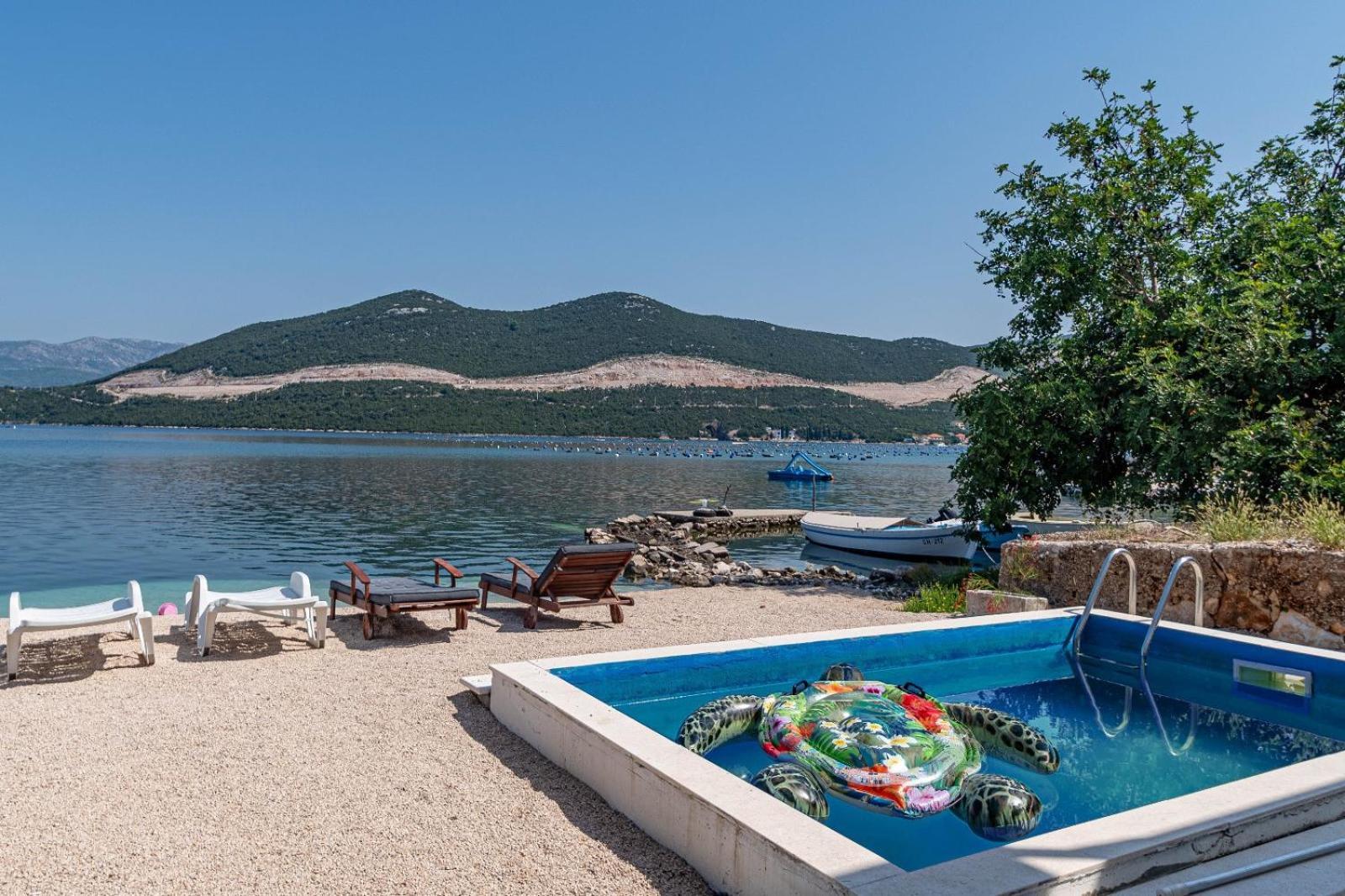 5* Beachfront Villa Olive Mill Putniković Zewnętrze zdjęcie